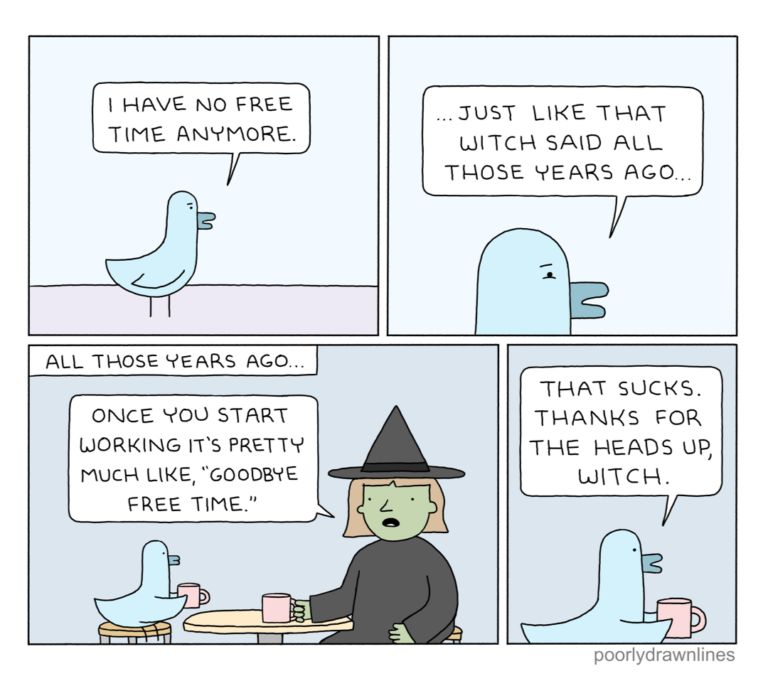 Poorly Drawn Lines – No Free Time