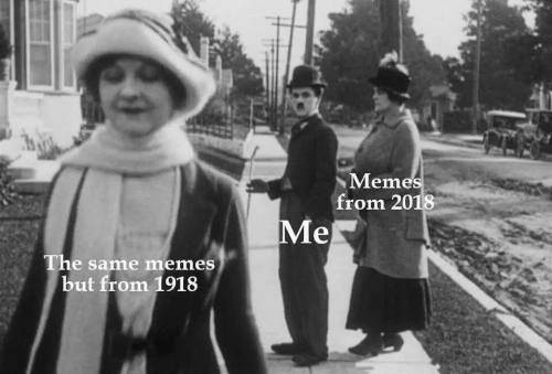 Meme from 1918