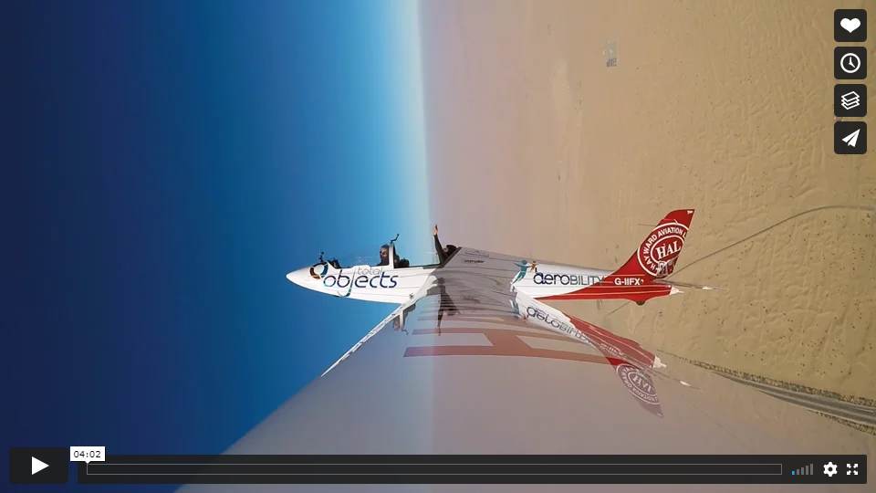 Vorschauf für Vimeo – „Skydive from a glider“