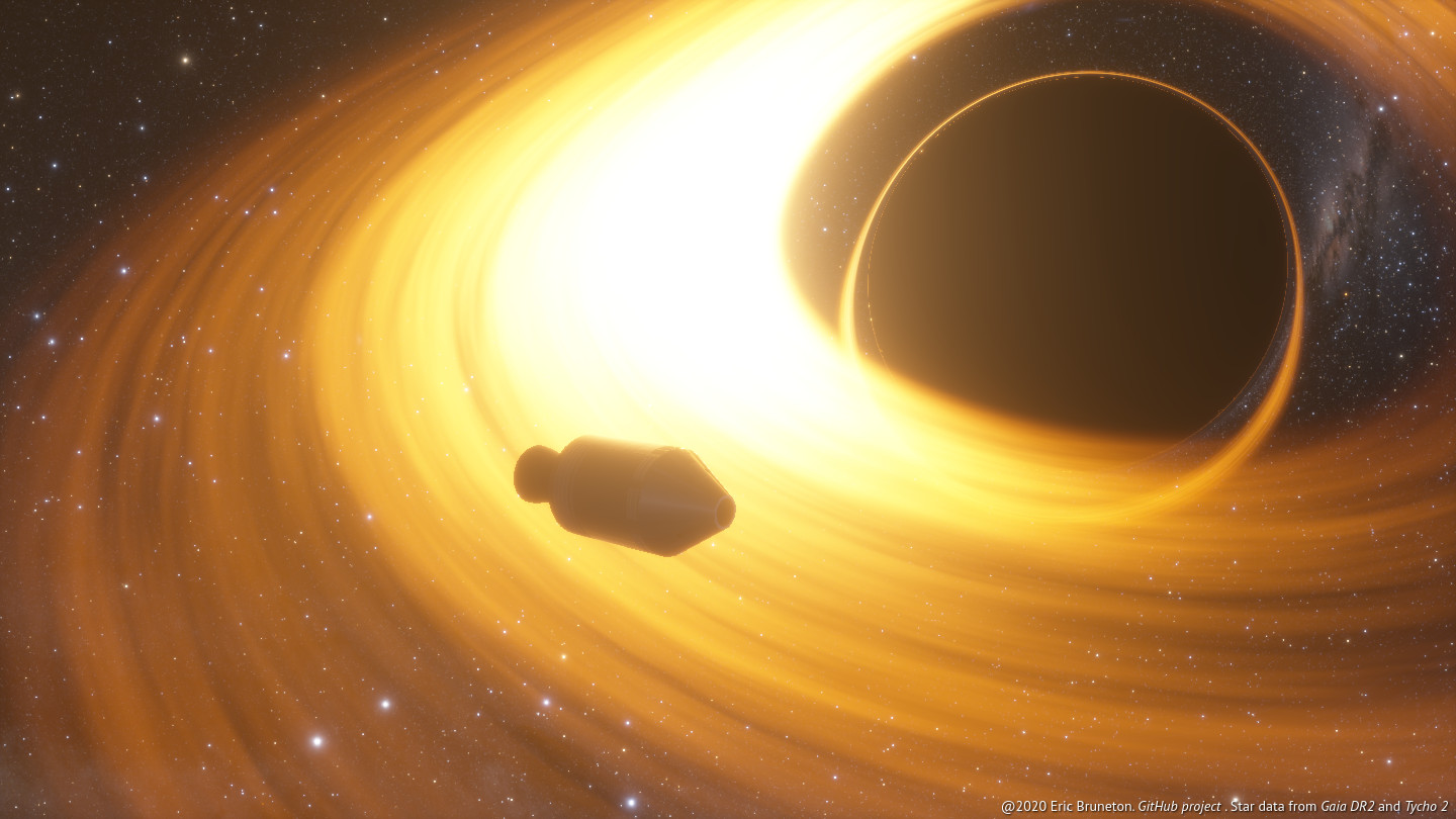Black Hole Rendering by Eric Bruneton