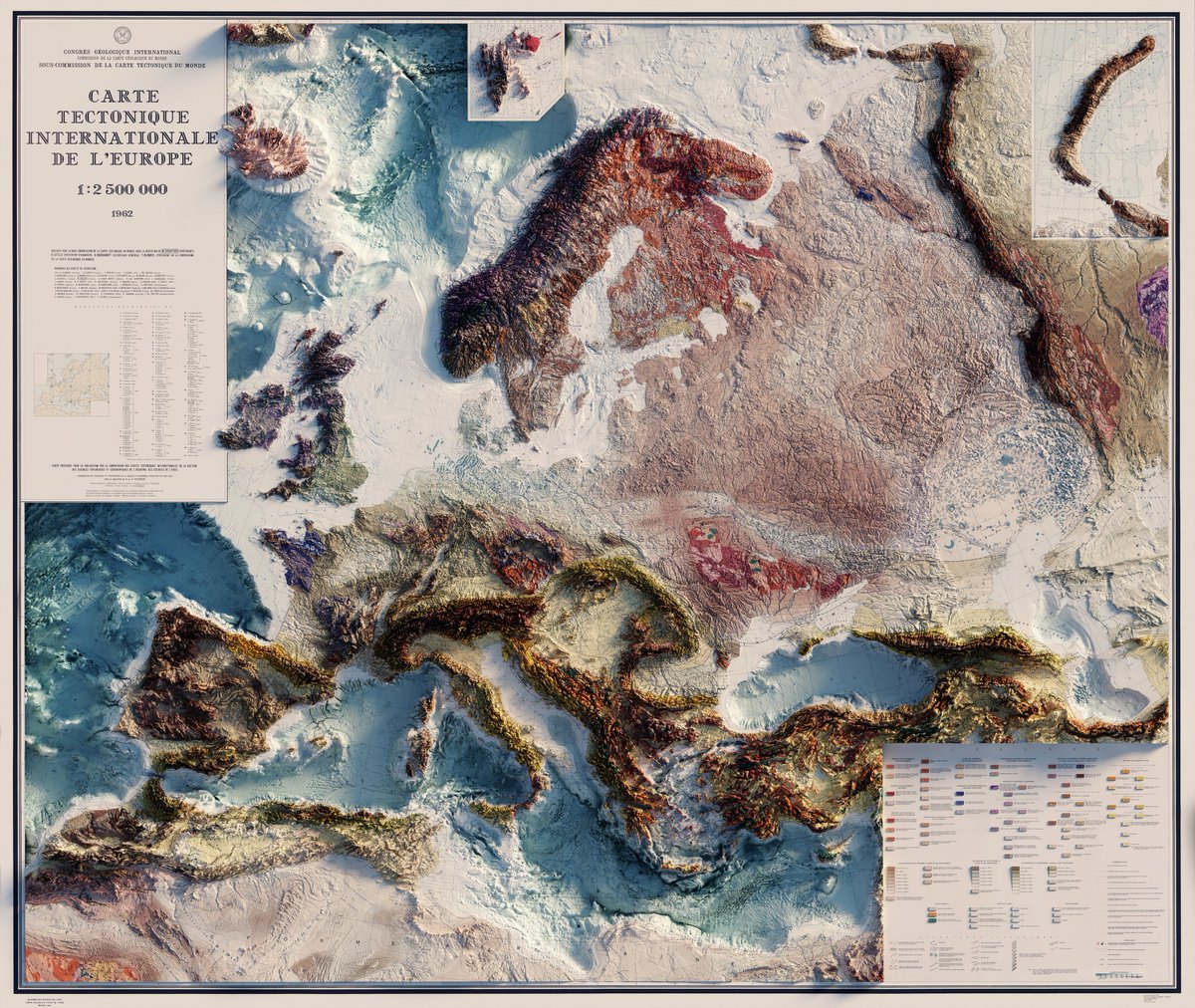 Europakarte von Sean Conway