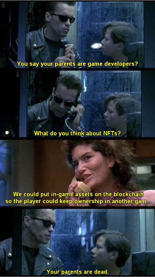 Terminator Meme NFT Blockchain