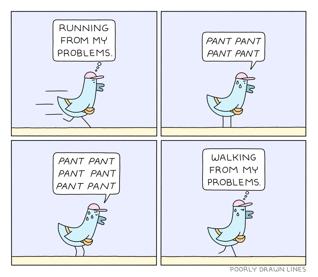 Poorly Drawn Lines – Running