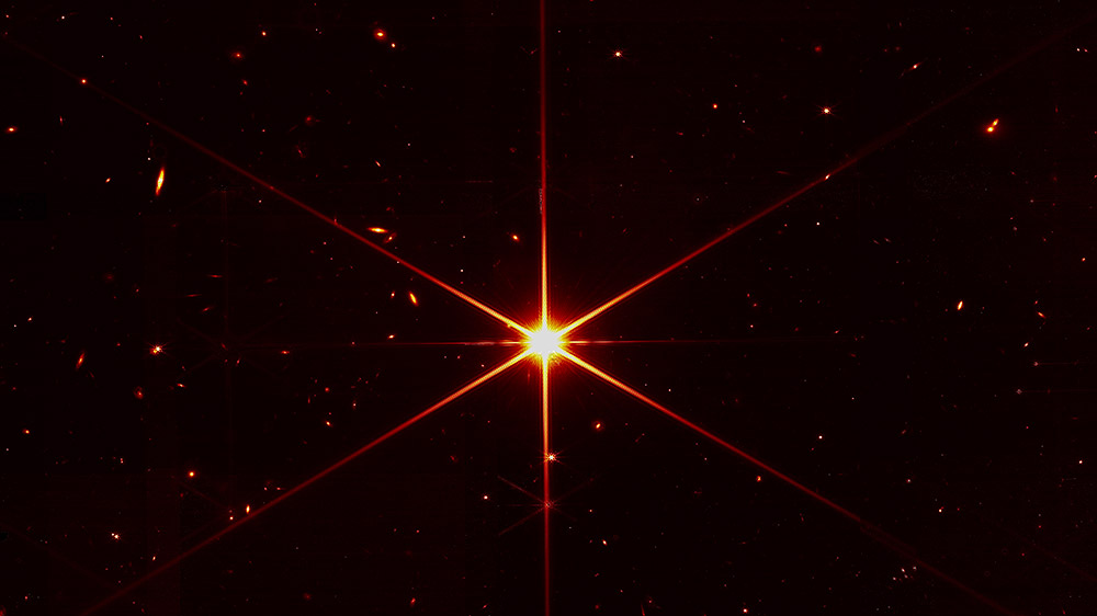 James Webb Space Telescope first light