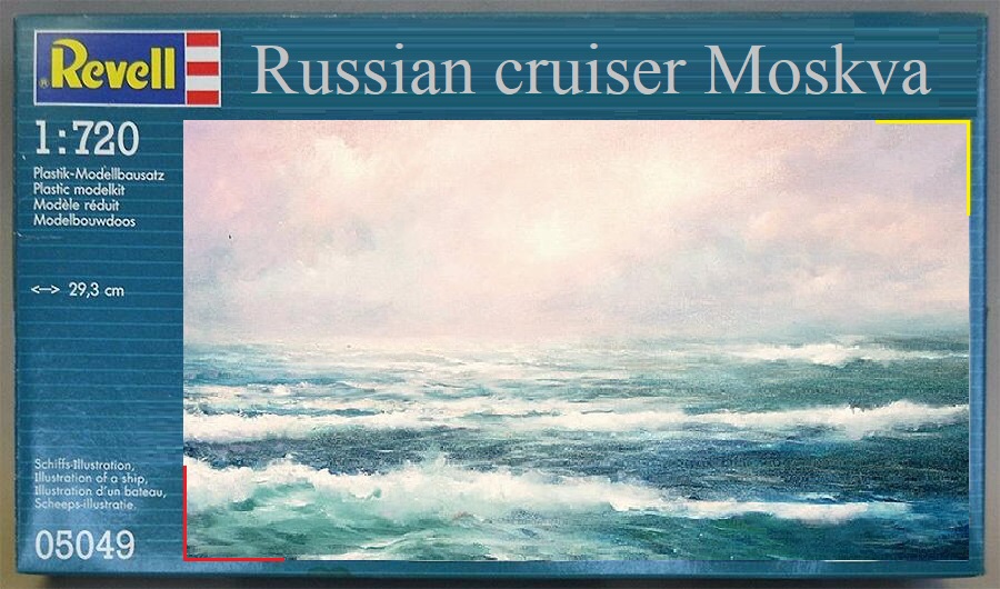 Revell Russian cruiser Moskva
