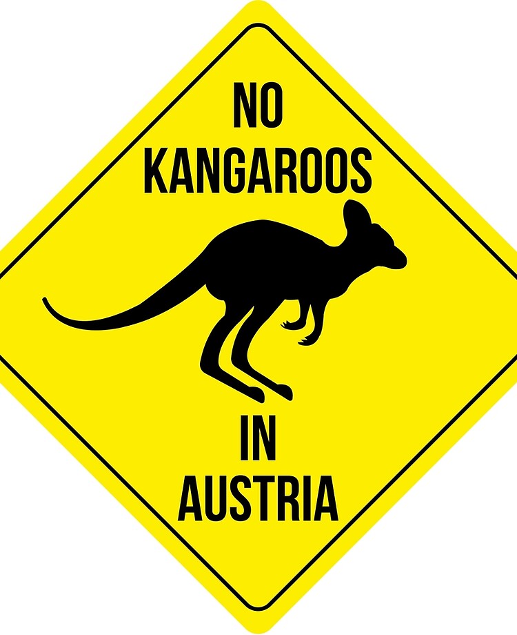 No kangaroos in Austria