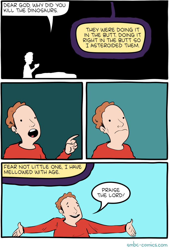 Saturday Morning Breakfast Cereal Comics – Right In