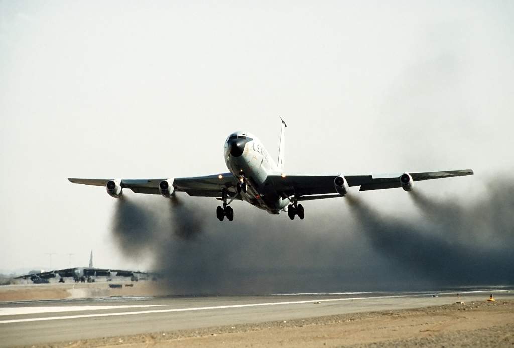 KC-135 Takeoff