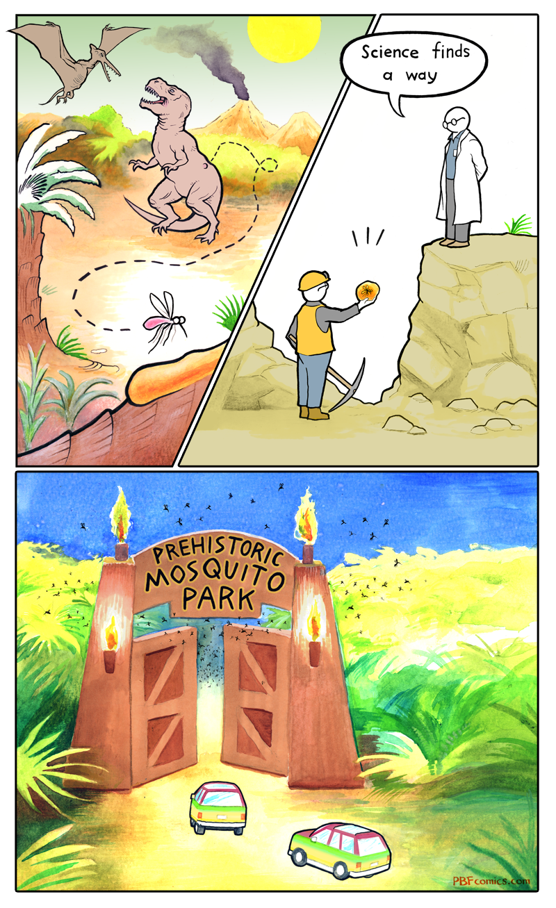 Perry Bible Fellowship comics – Prehistoric Park