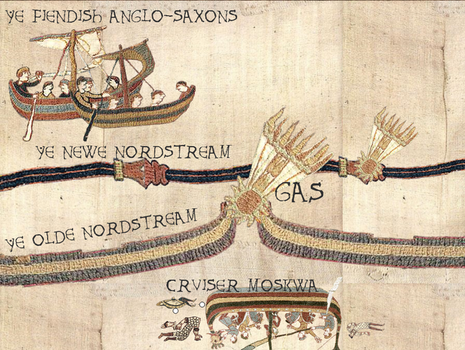 The anglo-saxons did it! Ye friendish anglo-saxons / ye newe nordstream / ye olde norstream / gas / cruiser moskwa