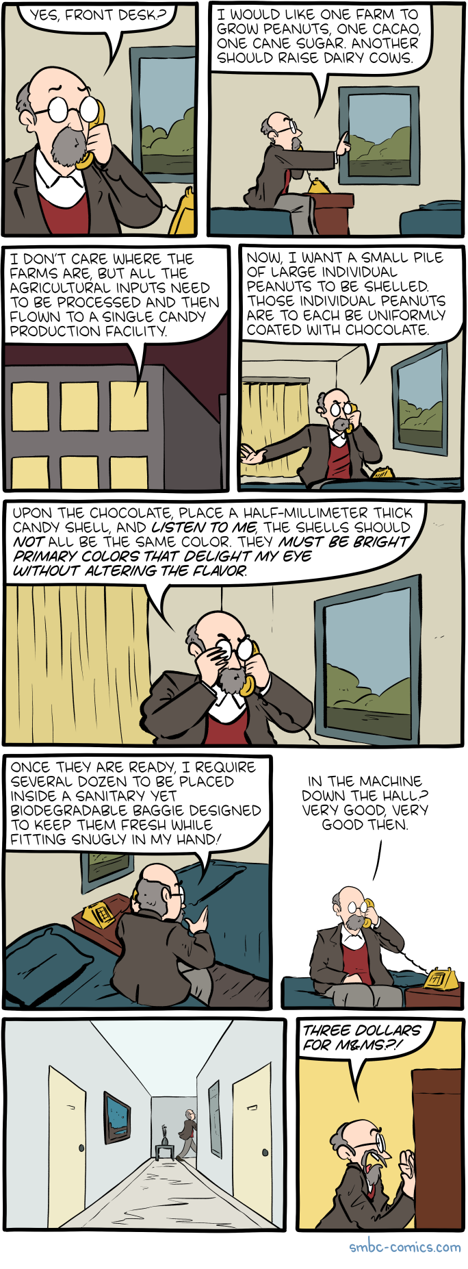 Saturday Morning Breakfast Cereal comics – I, Candy
