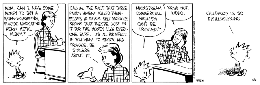 Calvin and Hobbes March 18, 1992