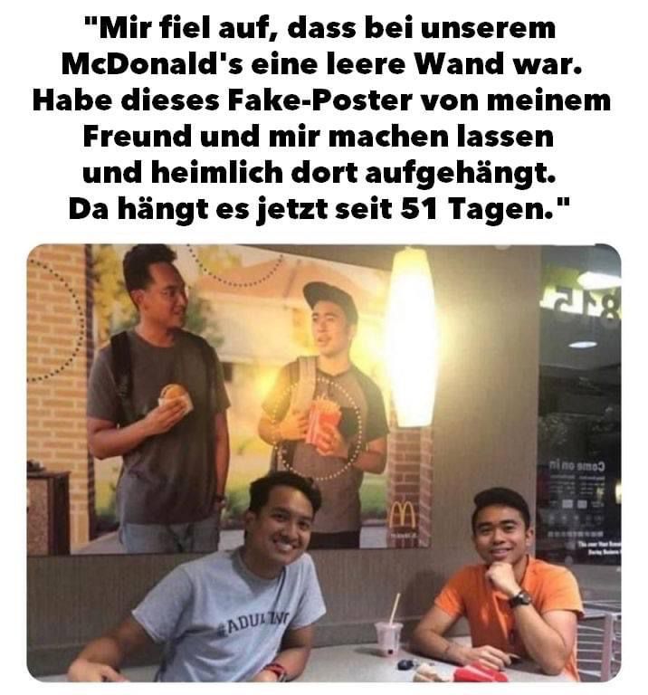 McDonald’s Fake Poster