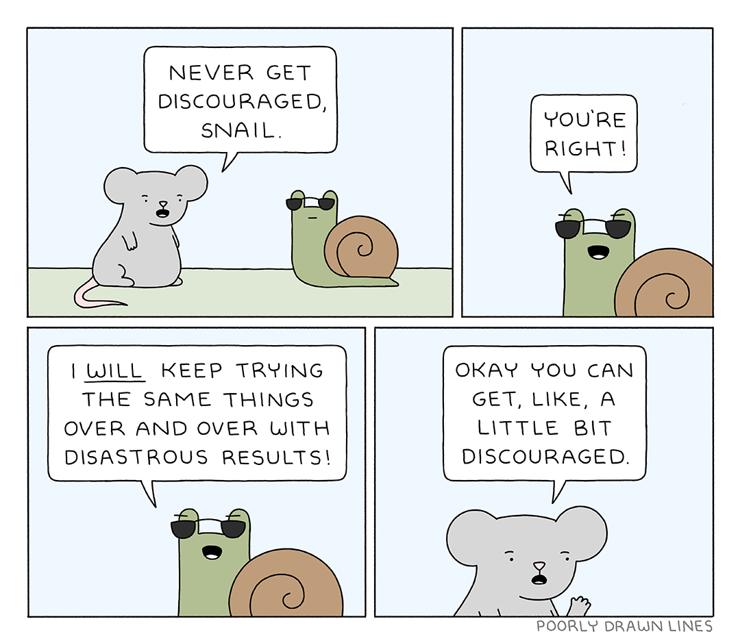 Poorly Drawn Lines – Discouraged
