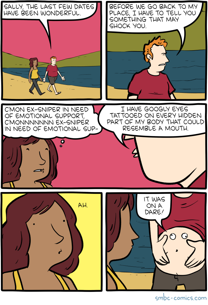Saturday Morning Breakfast Cereal comics – Confess