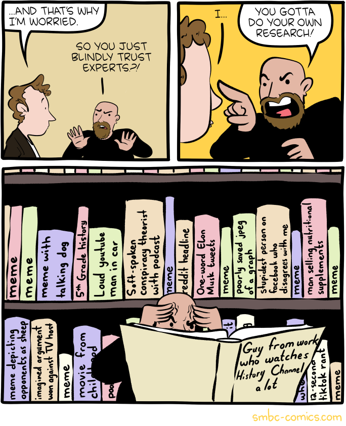 Saturday Morning Breakfast Cereal comics – Research