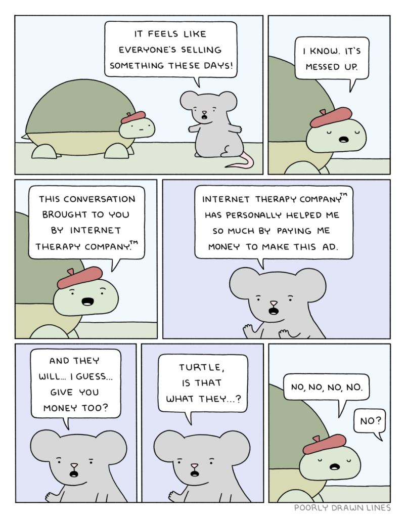 Poorly Drawn Lines – Selling