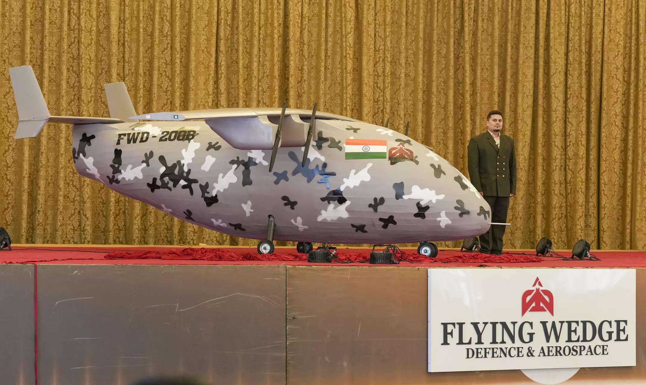 Indias first combat drone