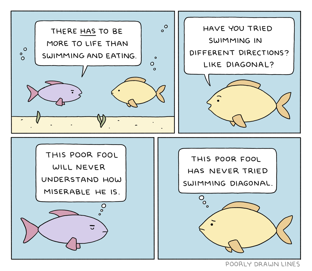 Poorly Drawn Lines – Swimming and Eating