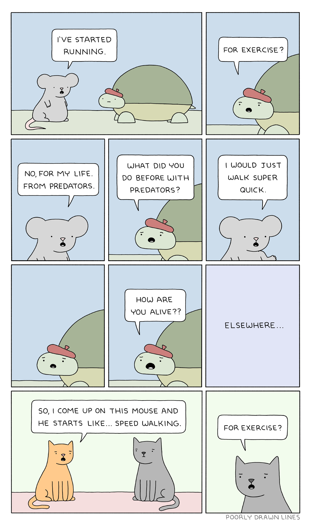 Poorly Drawn Lines – Started Running