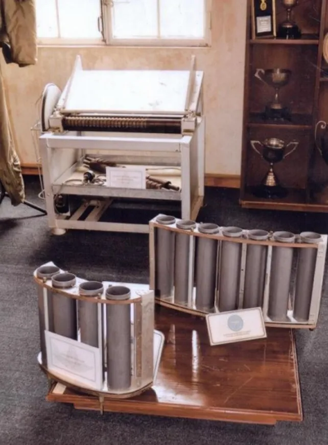 Pasta Machine in Air Force museum