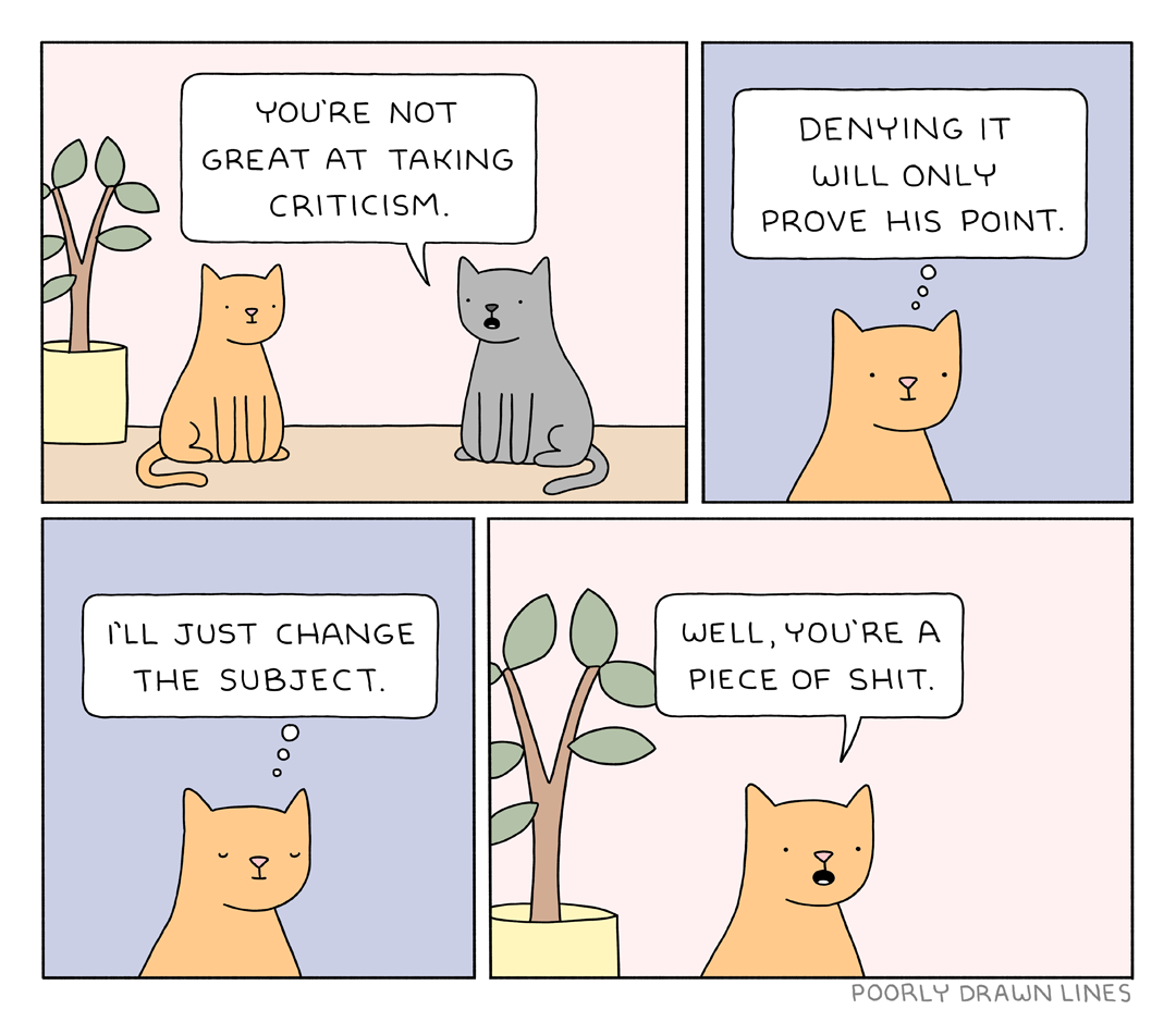 Poorly Drawn Lines – Taking Criticism