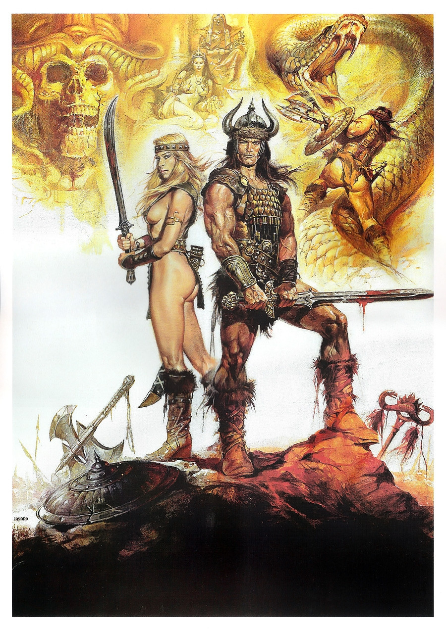 Renato Casaro Conan poster