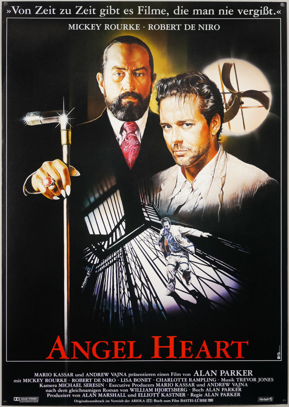 Renato Casaro Angel Heart poster