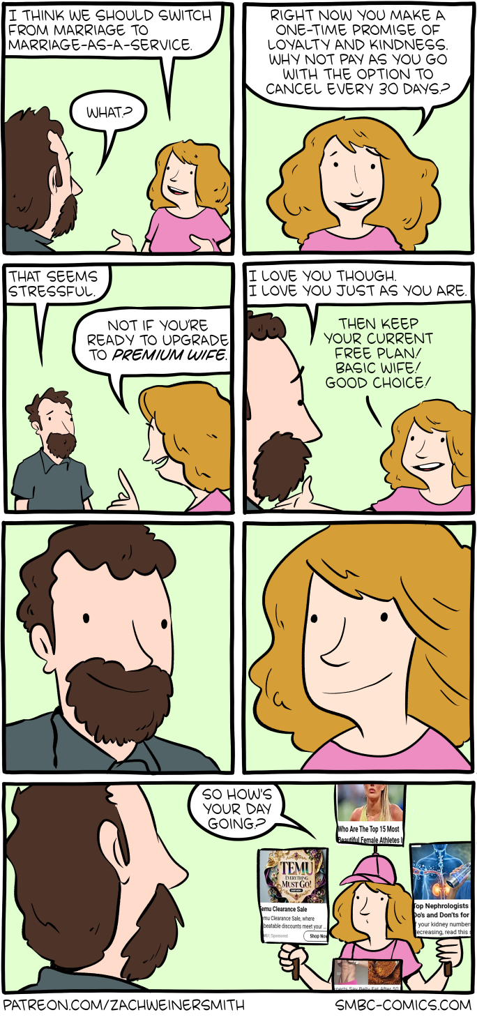 Saturday Morning Breakfast Cereal Comics – WaaS