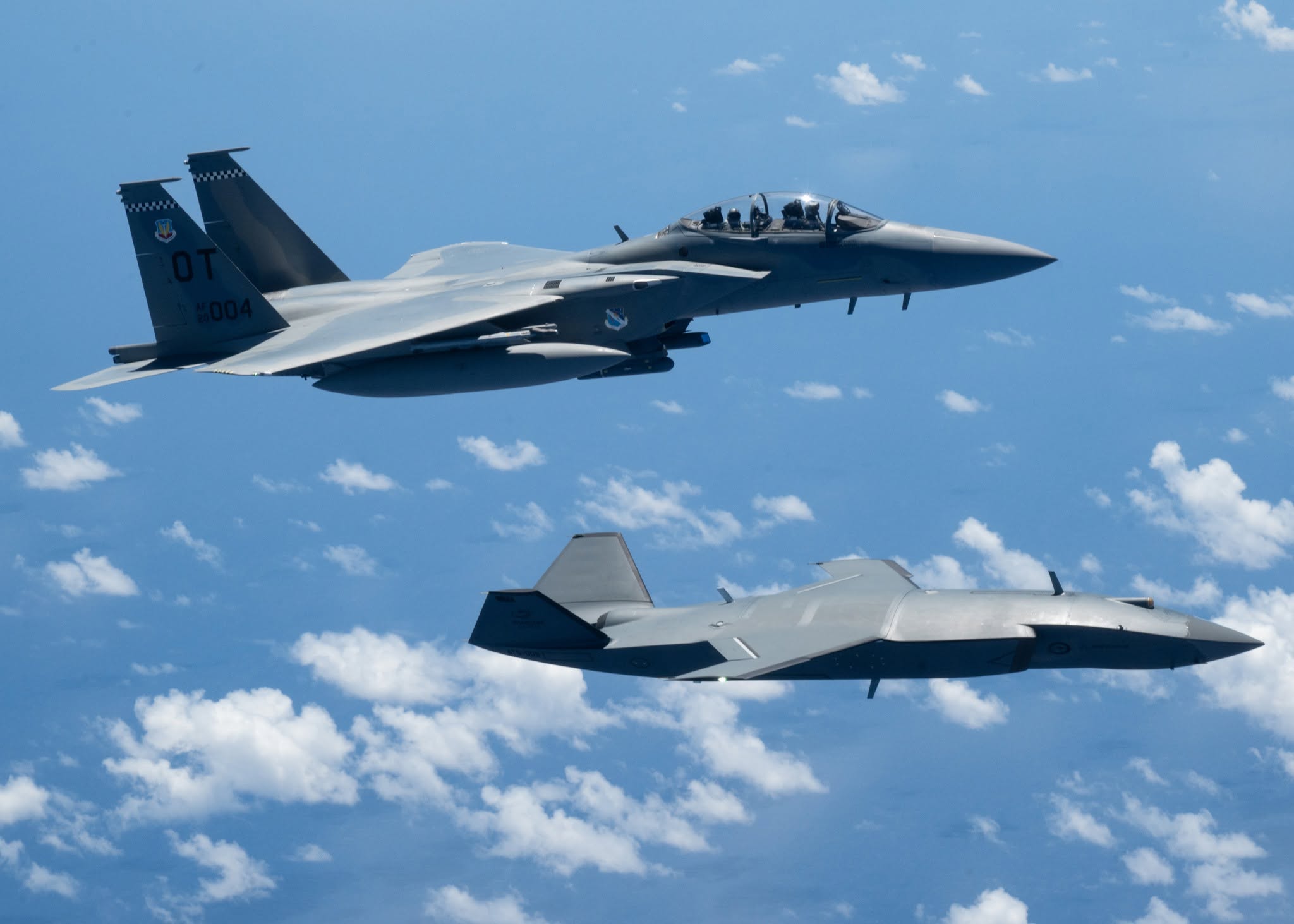 F-15 with MQ-28